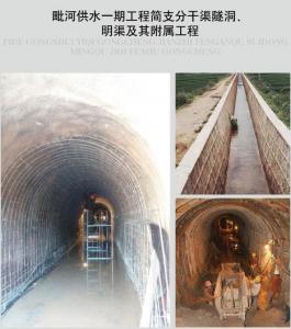 毗河供水一期工程簡支分干渠隧洞、明渠及其附屬工程
